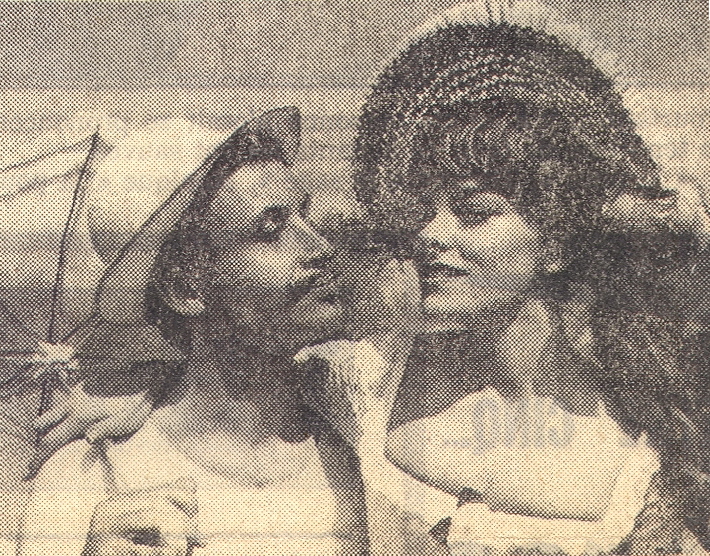 A. Oumansky et P. Pradier. Photo Le Figaro, 1965.